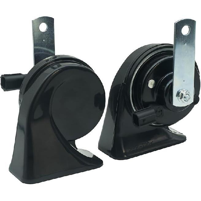 Car Horn Kit For Ford Chevrolet Tesla Jeep Ram GMC,12V Loud Waterproof Auto Horn, High Low Dual Tone 126Decibel, Replacement For Ford (1 Connector)