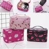 Korean Portable Large Capacity Waterproof Folding Toiletry Bag