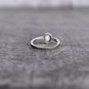 Natural Opal Ring Ethiopian opal minimalist ring fire Opal dainty Stacking Ring Sterling Silver Delicate Opal Ring Gemstone ring for her