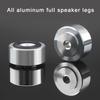 4Pcs Speaker Spikes Feet Stand HiFi Pad Aluminum Alloy Absorber Speaker Shock Reducer Resonance Isolation Stand