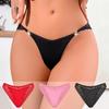 European and American Cross-border Multi-color Solid Color Low-rise Women's Briefs, Foreign Trade Special Lace Splicing Hollow Women's Underwear