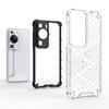 Противоударный прозрачный чехол для Huawei P60 Pro Бампер Чехол-броня "Соты" для Huawei P60 Pro Чехол-накладка для Huawei P60 P 60 Pro