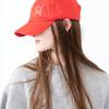 Hands Eyes Heart Logo Ball Cap In Red