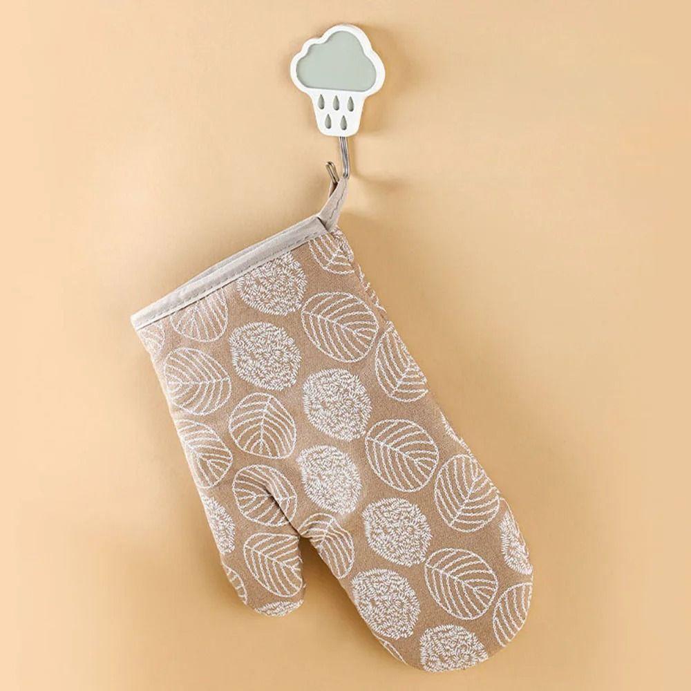 Защитные от ожогов микроволновые перчатки Утолщенные кухонные инструменты Практичные прихватки для духовки