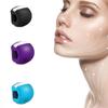 Silica Gel Lanyard Jaw Exerciser Face Stress Ball Jawline Muscle Facial Toner Cheekbones Trainer Gym Fitness Exercise Equipment