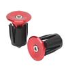 2pcs Handlebar Plug Aluminium Plastic Light Weight Bike Bar End Plug for Mountain Bikes Road Bikes