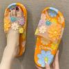 Модные женские тапочки Модные цветочные шлепанцы Женская обувь Толстая подошва для дома и ванной Нескользящие сандалии из ЭВА Пляжные шлепанцы Zapatos De Mujer