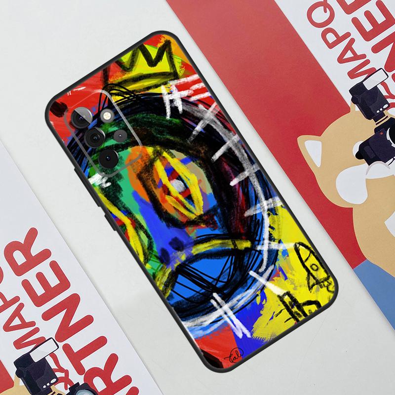 Graffiti Case For Samsung Galaxy A34 A54 A14 A56 A36 A16 A06 A13 A53 A12 A22 A32 A52 A35 A17 A15 A55