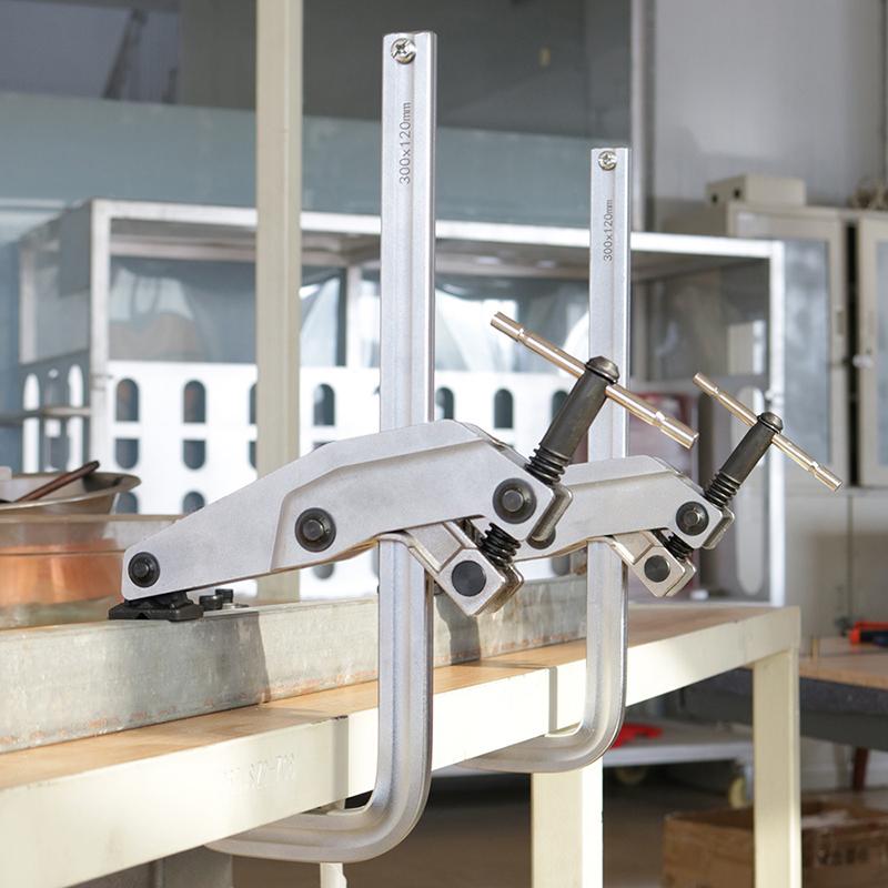 1 шт. Тяжелая кованая винтовая консольная F-образная струбцина, Макс. раскрытие губок 30 см Струбцина для дерева, металла, трубы, сварки и DIY-проектов