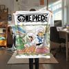 Фланелевое одеяло с принтом персонажей One Piece, Высококачественное, Удобное для всех сезонов, Декор для дома, Тепло и уют, Идеально для рождественских подарков