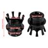 All Black 29MM Crown King Front Axle Nut Cover Fit For Harley For Sportster For Touring For Breakout For FXBRS 114