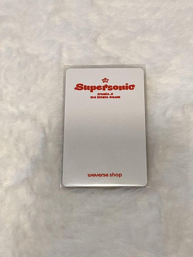 [ИСПОЛЬЗОВАН] fromis_9 Соён Сверхзвуковая возвращение живая коллекционная карточка