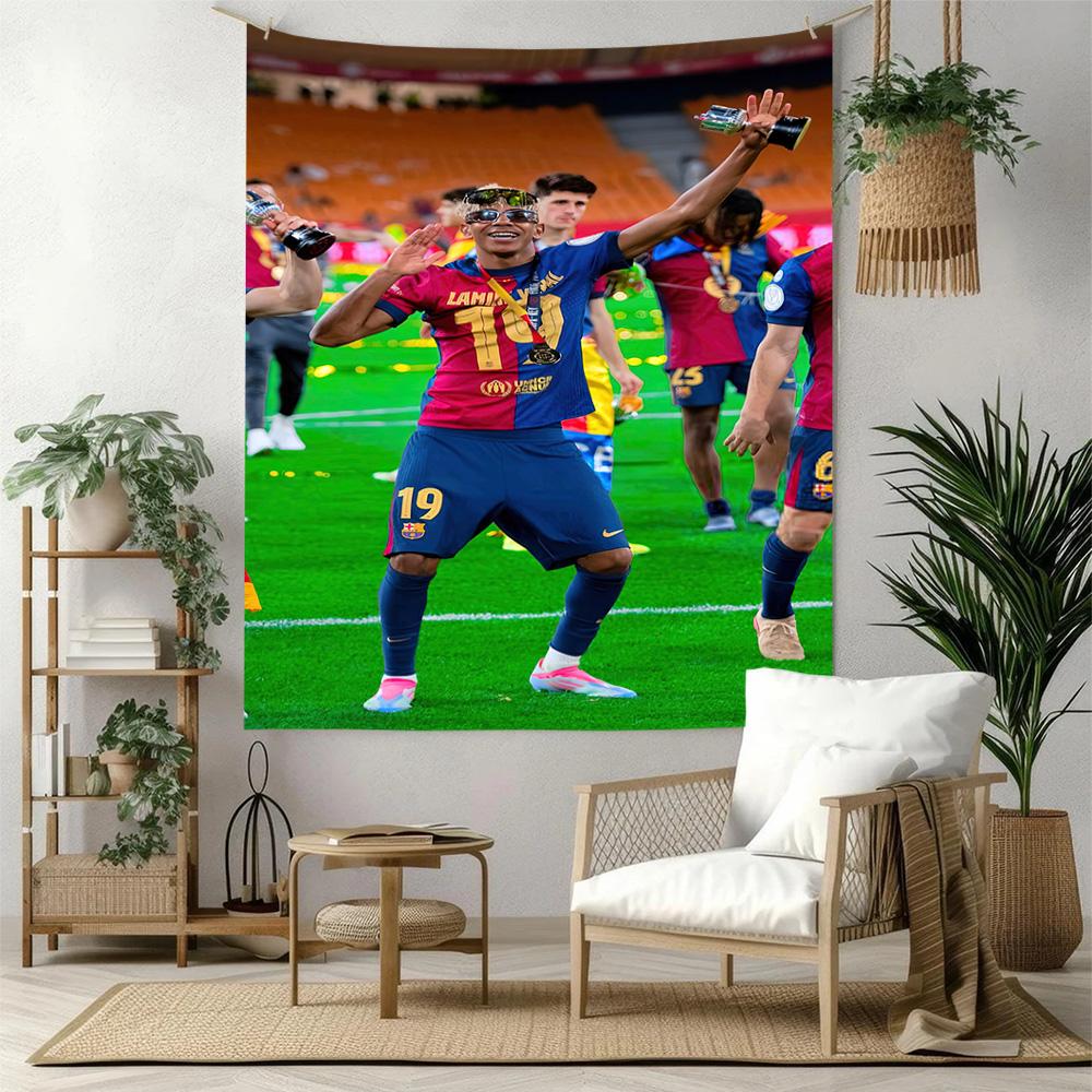 Yamal Theme Wall Decor Tapestry Art For Pet Memorial Birthdaywedding Party Backdrop Family Gift