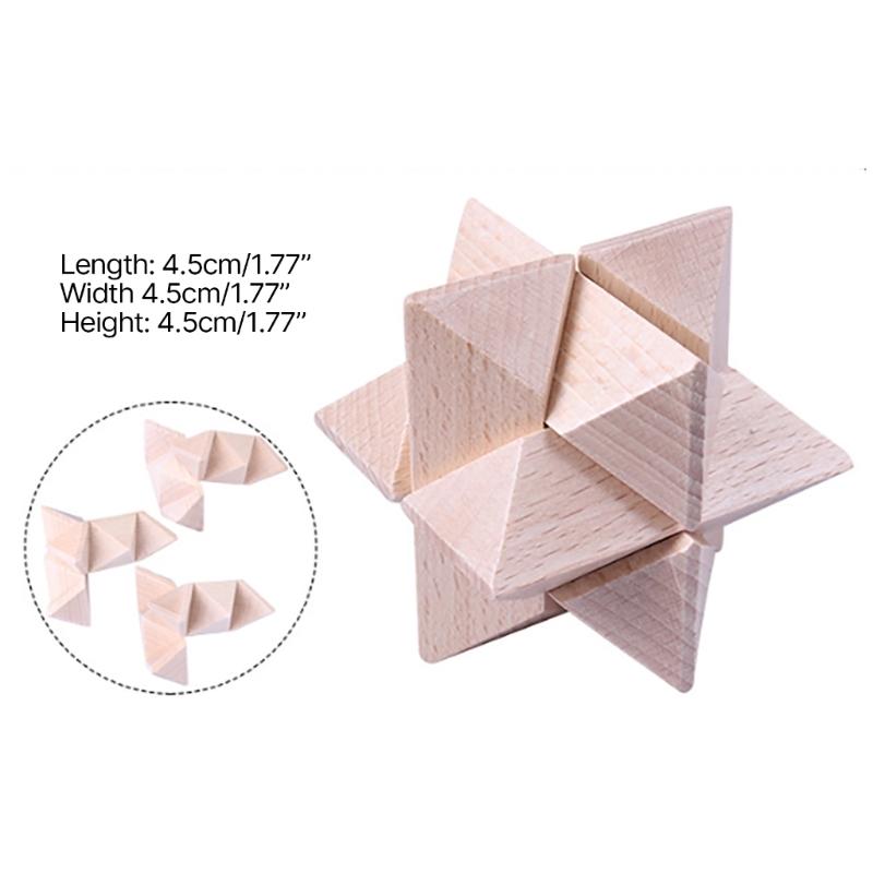9 шт. Деревянные головоломки-загадки Mind Desktops Игрушка Логические Mind Puzzle Box Игрушка