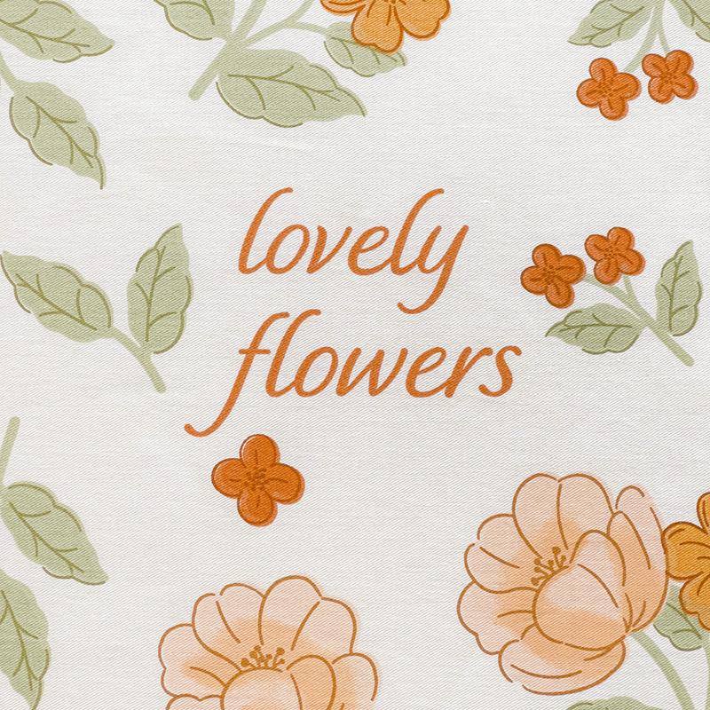 100% Cotton Floral Printing Bed Sheet Comfortable Skin Friendly Queen Flat Sheets for Bed High Quality Pure Cotton Bedsheet King
