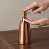 Rose Golden Soap Dispenser 350ml Capacity Shampoo Dispenser Liquid Dispenser  Bathroom Accessory