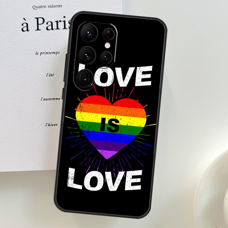 Gay Lesbian Lgbt Rainbow Pride Case For Samsung Galaxy S26 Ultra S25 S24 S23 S22 S21 S10 Plus S20 FE S25 Ultra Phone Cover