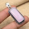 Glorious Pink Chalcedony Gemstone 925 Sterling Silver Handmade Lovely Jewelry Pendant For Women