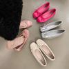 Flat-bottomed versatile bow ballet single shoes women's shoes new spring and summer commuter evening shoes