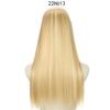 MISS WIG Невидимые проволочные наращивания без зажима, 16, 22, 32 дюйма, синтетические волны, натуральный черный, коричневый шиньон, наращивание волос