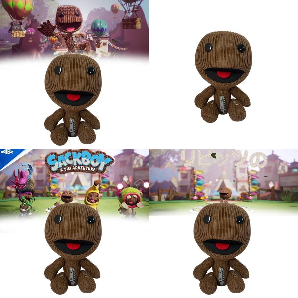 Плюшевая игрушка Sackboy из Little Big Planet 25 см Тканевое чучело животного Для детей
