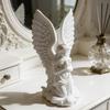 Изысканная статуэтка Ангела-хранителя 3D-печать Ангельское украшение Настольный дисплей Ангельская фигурка Дом