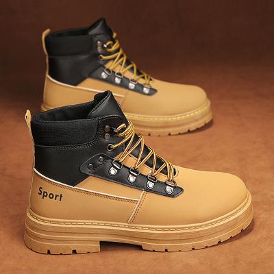 Модные мокасины Обувь с высоким берцем Спортивная обувь на платформе Повседневные кроссовки Повседневная кожаная обувь для спорта и отдыха Нескользящая повседневная обувь Высокие сапоги Новые