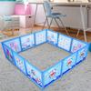 Детский манеж для игр малышей, ограждение для игр в помещении, защитное ограждение для игрового домика(синий)