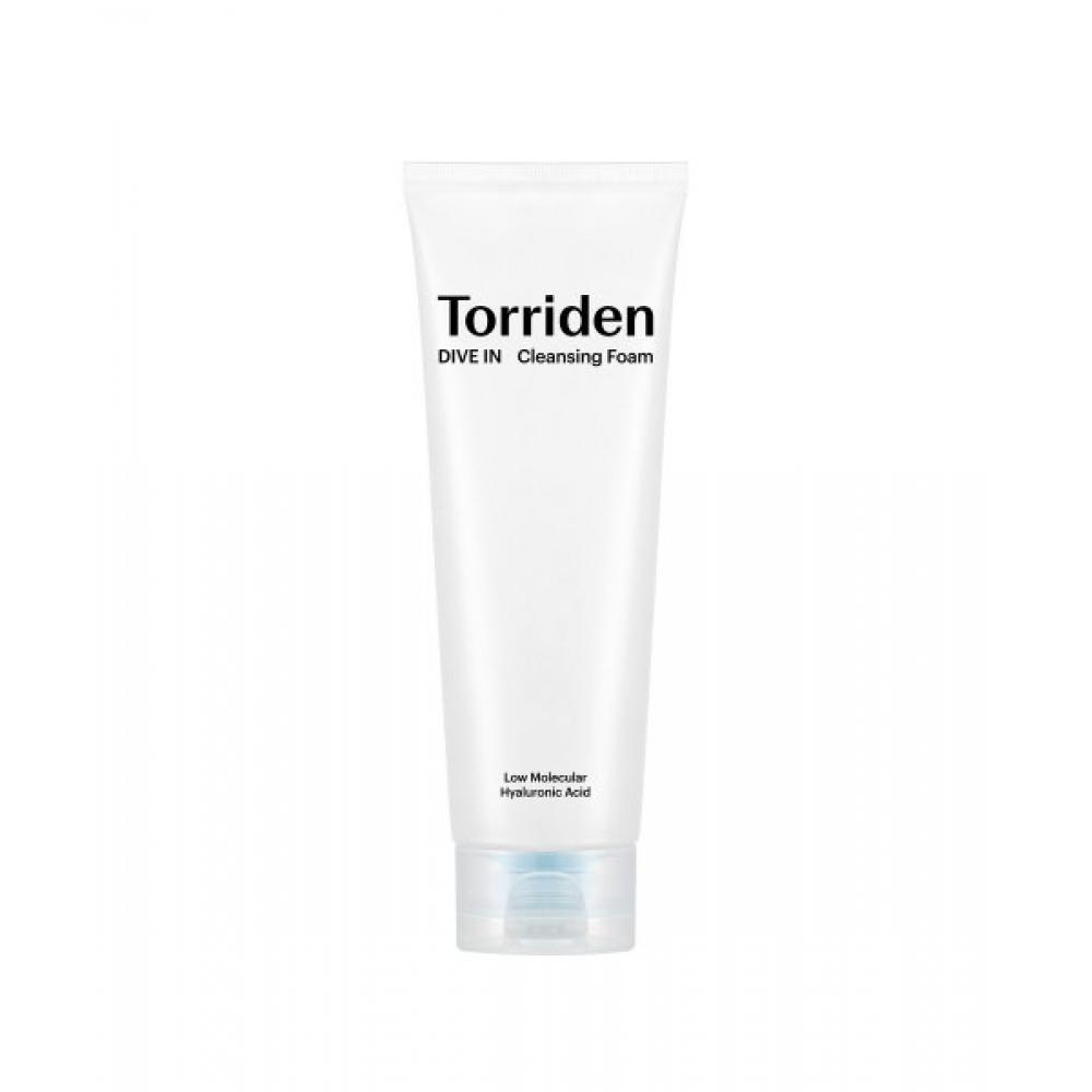 Torriden Dive In низкомолекулярная очищающая пена с гиалуроновой кислотой 150 мл X 2