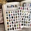 181200 шт. (4 листа)Винтажные буквенные наклейки. A-Z Заглавные и строчные. Матовая бумага для скрапбукинга, планировщиков, DIY-поделок. Прочный.