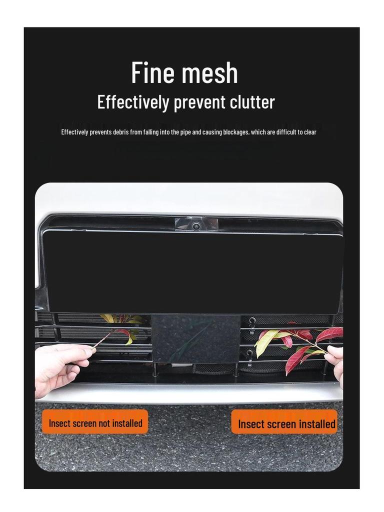 Toyota RAV4 Anti-Insect Radiator Protection Net Cover Against Pollen, Catkins, and Dust