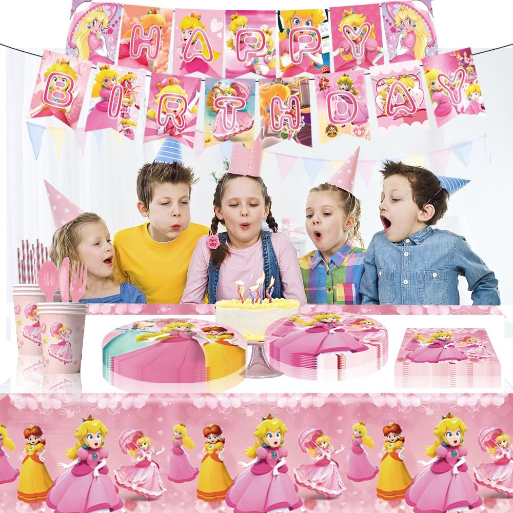 Princess-themed Party Supplies For Pet Birthday Decorations Including Plates And Utensils New Arrival