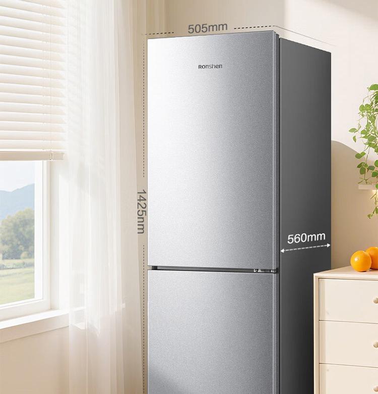 Rongsheng 186L Double Door Refrigerator