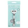 Venus, Deluxe Smooth Sensitive Razor & Blades, 1 бритва, 2 лезвия