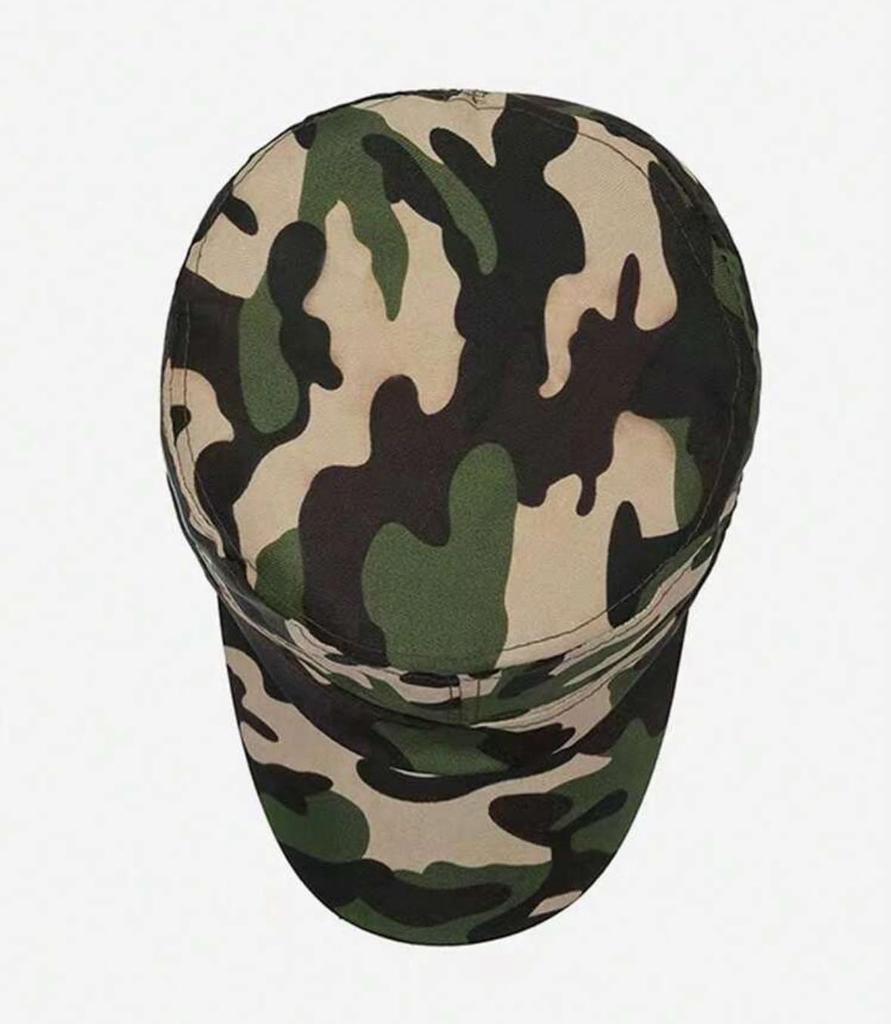 Sproutsy Camouflage Work Cap for Men and Women (Green)
