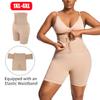 XL-4XL Women Firm Tummy Control with Hook High Waist Trainer Shapewear Panties Slimming Fajas Shorts  Body Shaper Butt Lifter