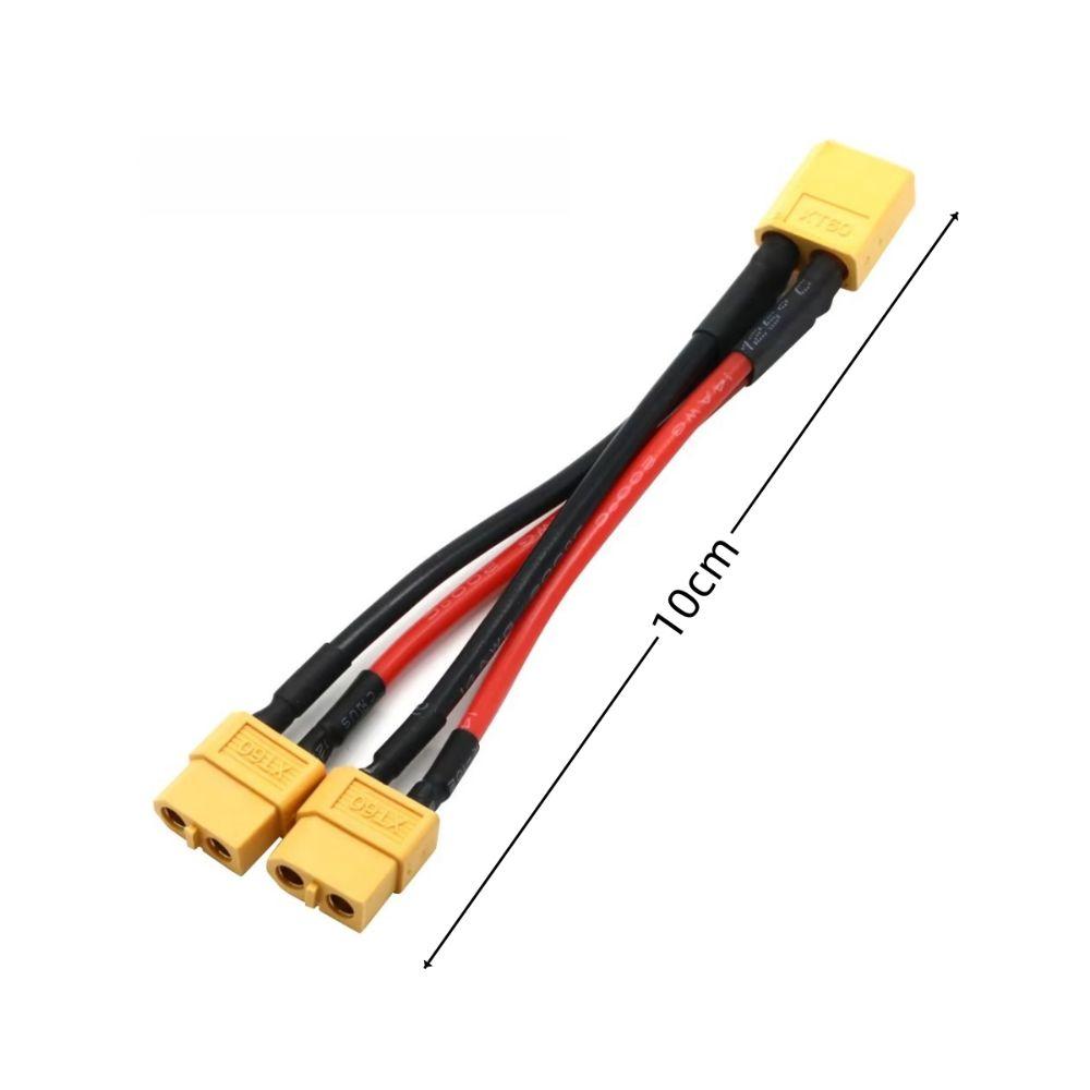 Параллельный разъем для аккумулятора 14 AWG, штекер-папа, штекер-мама, соединительный кабель для RC аккумуляторов и моторов