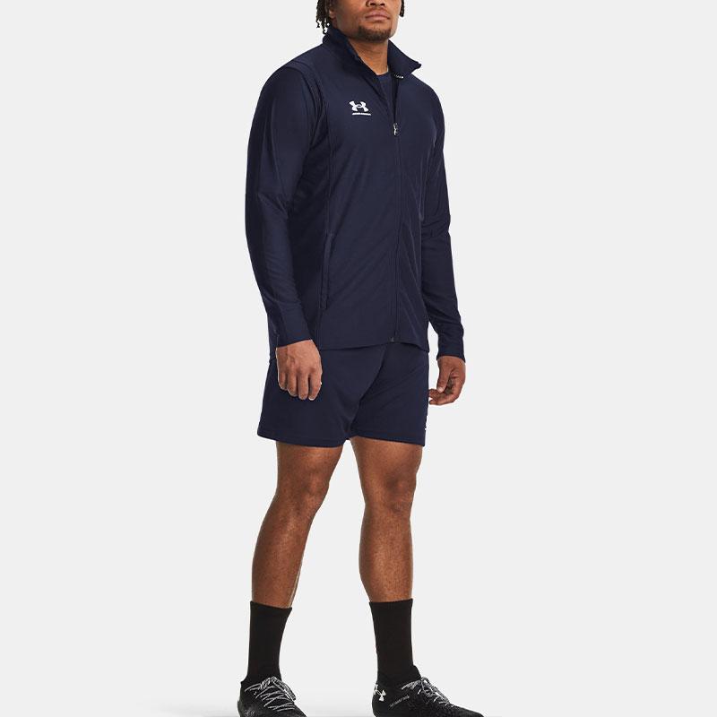 Under Armour Мужская куртка Challenger Морской синий Стойка умеренная Другое 1379494-410