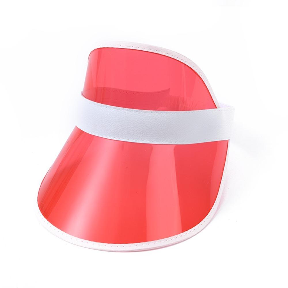 Flexible Transparent Sun Visor Hat Sun-Proof Sun Cap Gift Sunshade Hat  Outdoor Sports