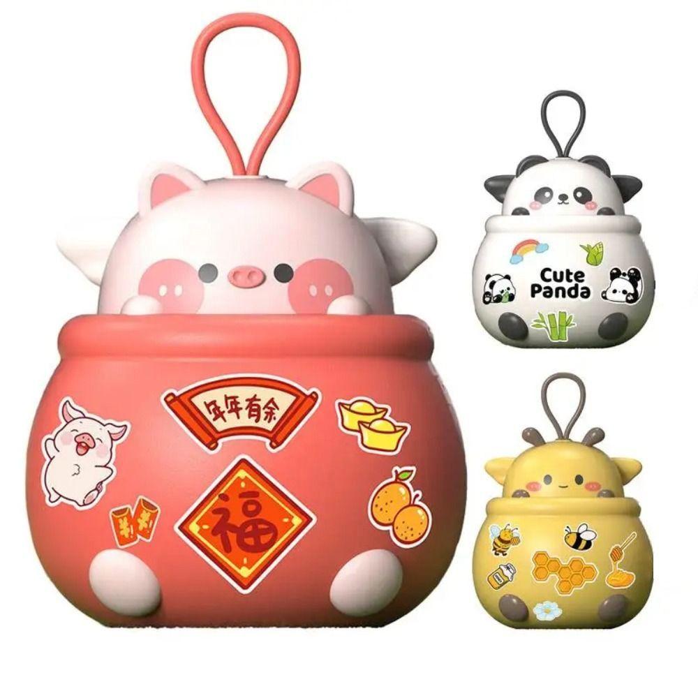 Adorable Panda Piggy Bank Bee Pig Children Money Boxes Animal Bank Safe Box  Coins Cash