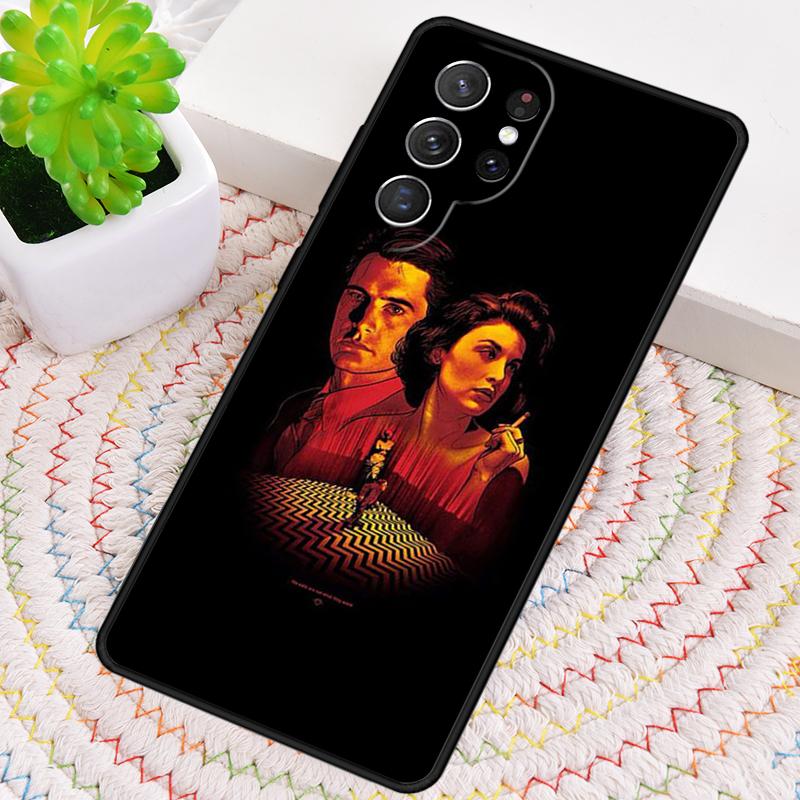 Добро пожаловать в Твин Пикс Чехол из ТПУ для телефона Samsung Galaxy note 10 pro S26 S25 S24 S23 S22 Ultra Plus S21 FE S20 Ударопрочный чехол