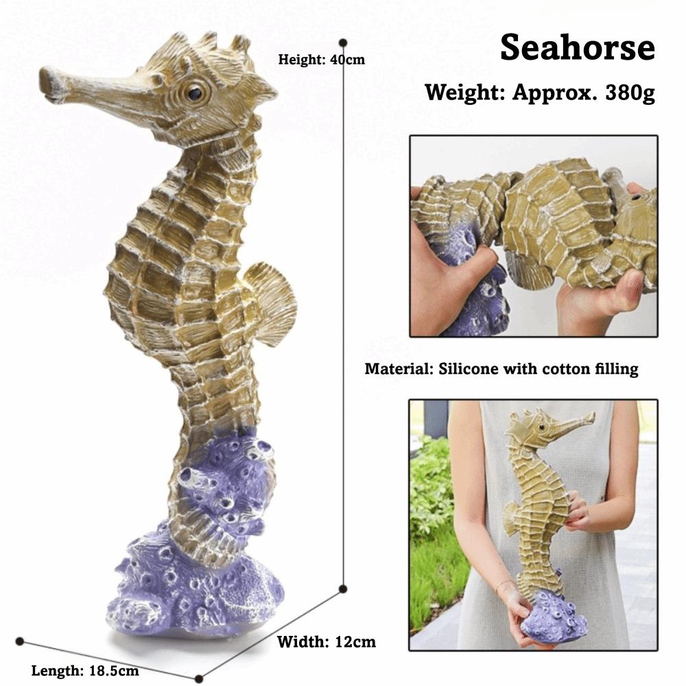 Large Size Ocean Animals Action Figures Great White Shark Model Ocean Animal Simulation