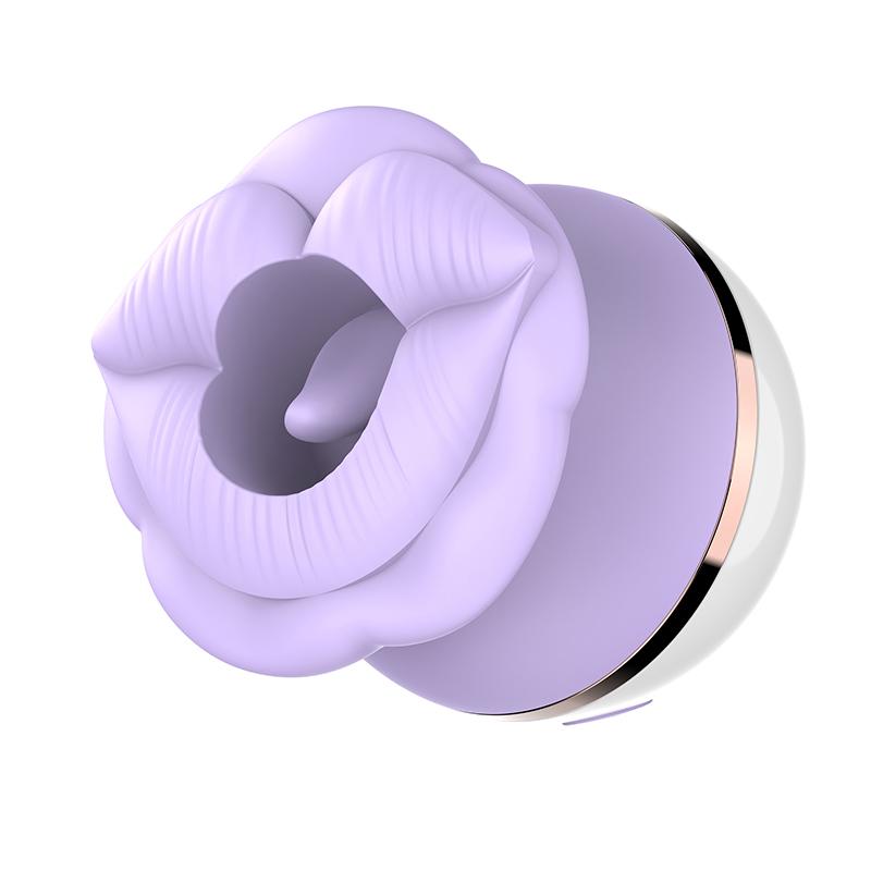 Роза чувственный рот лизание языка всасывающий вибратор секс-игрушка для взрослых соска анальный оральный стимулятор клитора мастурбация секс-игрушки для взрослых пары