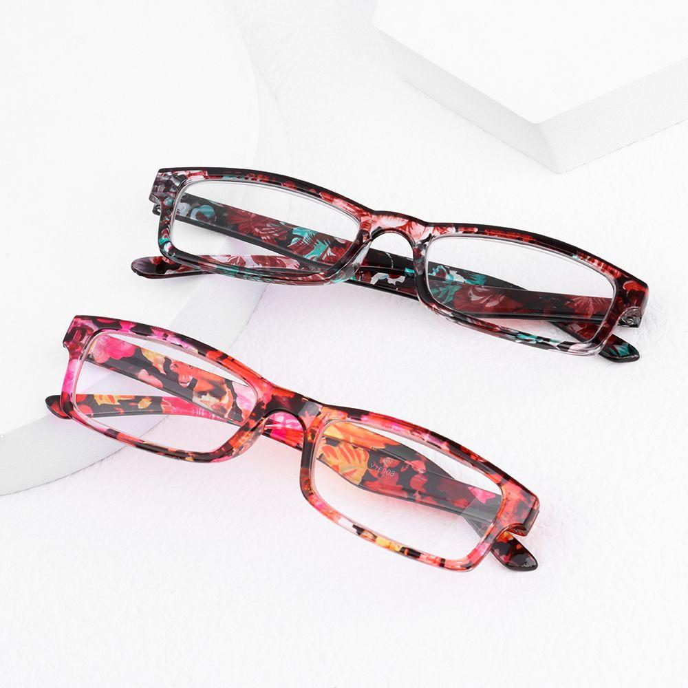 Fashion Vintage Elegant Portable Eyeglasses Eye Protection Ultra Light Frame Reading Glasses
