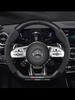 Чехол на руль автомобиля для Mercedes Benz A B C E S Class AMG GLA GLB GLC GLE CLA CLS SLC GLS GLK SLK Vito ML Pilot A45 C43 C63