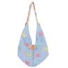 Trendy Bohemian Butterfly Knitted Bag Large Capacity Ethnic Style Boho Weave Bag Hollowed Out Handbag Crochet Tote Bag Beach