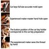 Leather Car Smart Key Fob Case Cover Bag For Toyota Sienna -