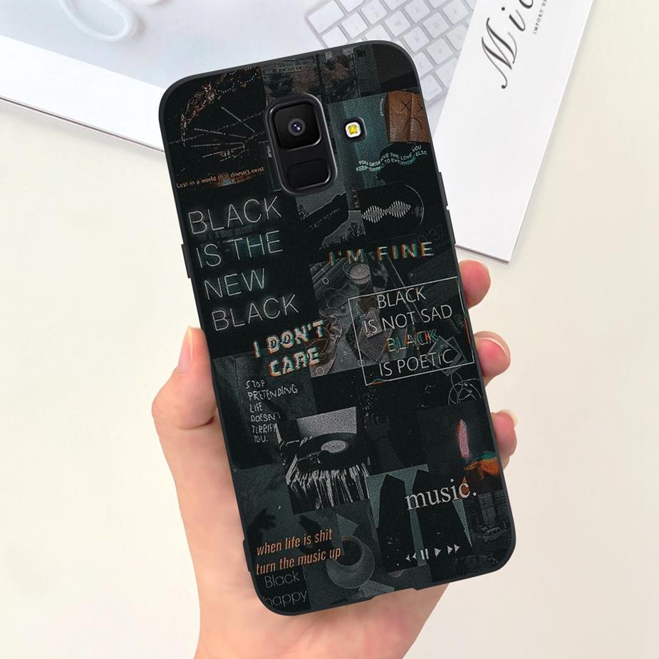 Чехол для Samsung Galaxy A6 Plus 2018 SM-A605F Милый Чехол-Мультяшный Динозавр Мягкий ТПУ Чехол для Телефона Для Samsung A6 2018 A600F A6+ Сумки