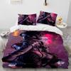 A-Apex Legends Game Gamer Cartoon Comforter Постельный комплект, пододеяльник, постельный комплект, пододеяльник, наволочка, комплект постельного белья размера «king-size»