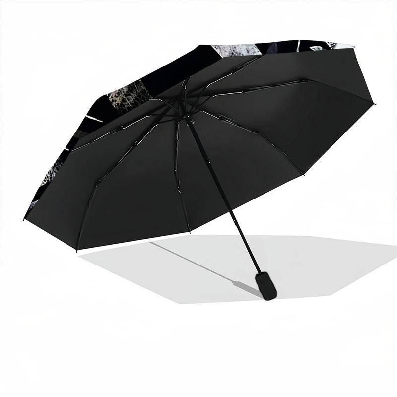 1pc Celtic Symbol Automatic Open/Close Umbrella - Portable Collapsible Umbrella with 8-Rib Stability, Fashion Lovers yy251017190